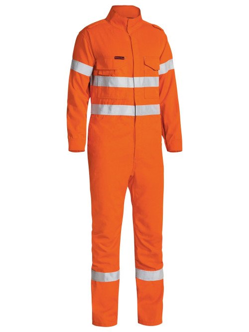 Bisley TenCate Tecasafe® Plus 700 Taped Hi Vis FR Vented Coverall