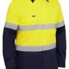 Bisley Taped Hi Vis Ripstop Vented Shirt 1